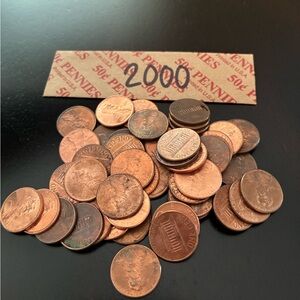 2000 Roll of Pennies